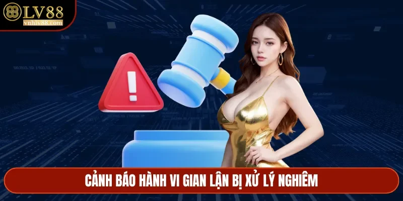 Cảnh báo hành vi gian lận bị xử lý nghiêm