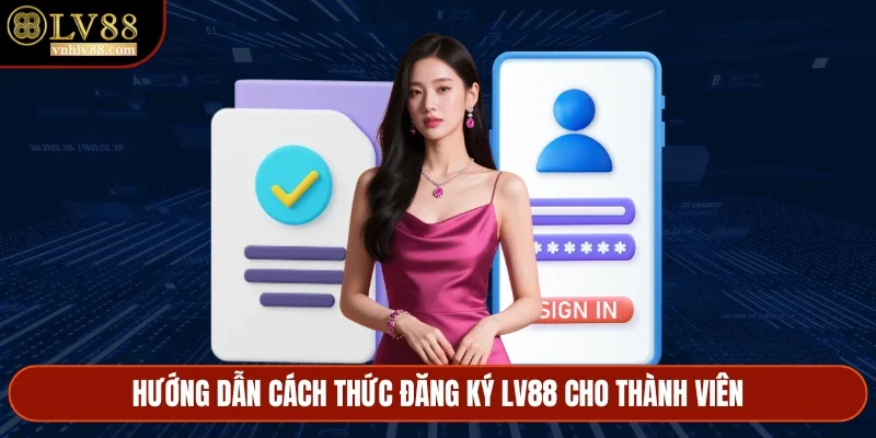 Hướng dẫn cách thức đăng ký LV88 cho thành viên