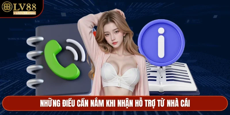 Những điều cần nắm khi nhận hỗ trợ từ nhà cái